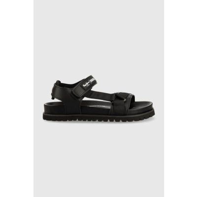 sandály Pepe Jeans Urban pánské PMS90102 černé – Zboží Mobilmania