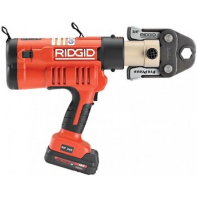 RIDGID Aku elektro-hydraulická lisovačka RP 340-B + U16-20-25 – Zboží Mobilmania