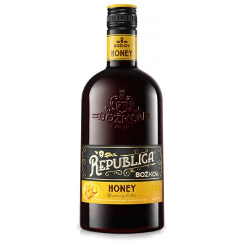 Božkov Republica Honey 35% 0,5 l (holá láhev)