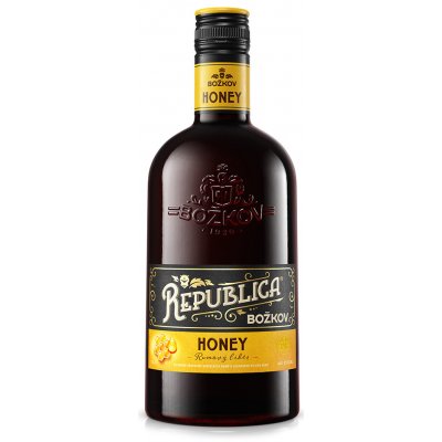 Božkov Republica Honey 35% 0,5 l (holá láhev)