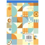 papírny Brno Blok poznámkový A6 čistý lepený 50 listů – Zboží Dáma