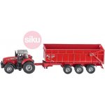 SIKU Farmer 1844 Traktor Massey Ferguson s přívěsem měřítko 1:87 – Zbozi.Blesk.cz