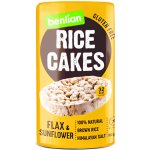 Benlian Rice cakes rýžové chlebíčky len a slunečnice 100 g – Zboží Dáma