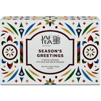 Jaftea Box Seasons Greeting's Collection 6 x 30 g