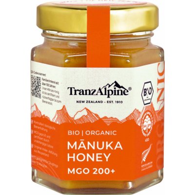 HOYER Bio manukový med - MGO 200+ – Zboží Dáma