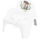 Tega Baby Nočník křesílko s melodií Malá Liška bílá / zelená – Zboží Dáma