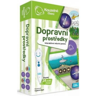 Albi Kouzelné čtení mluvící pexeso Dopravní prostředky – Sleviste.cz