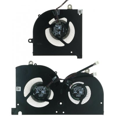 Ventilátor MSI GS76 Stealth WS76 Workstation - Set (CPU + GPU) – Zboží Živě