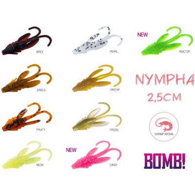 Delphin Bomb Nympha Candy 2,5 cm 10 ks