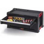 KETER box na nářadí 2 zásuvky černý 17199303 – HobbyKompas.cz
