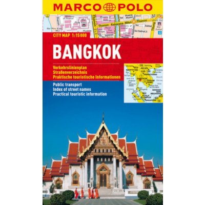 Bangkok 1:15T kapesní mapa MP lamino