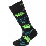 Lasting dětské merino lyžařské ponožky SJD černé – Zboží Dáma