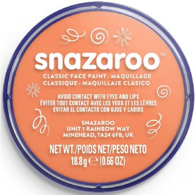Snazaroo barva na obličej 18 ml Meruňková Apricot – Hledejceny.cz