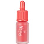Peripera Ink Airy Velvet matný tint na rty 08 Pretty Orange Pink 4 g – Zboží Dáma