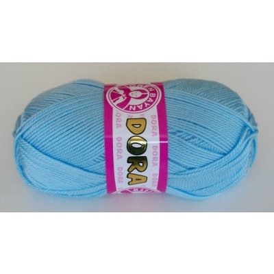 Pletací příze Dora nebeská modř 011 – Zboží Dáma