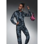 Bas Bleu dámská sportovní mikina Athena šedá/tmavě modrá – Hledejceny.cz