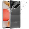 Pouzdro a kryt na mobilní telefon Pouzdro TopQ Samsung A42 silikon čiré ultratenké 0,5 mm