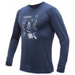 Sensor merino Active OUTSIDE pánské triko dl.rukáv deep blue – Hledejceny.cz
