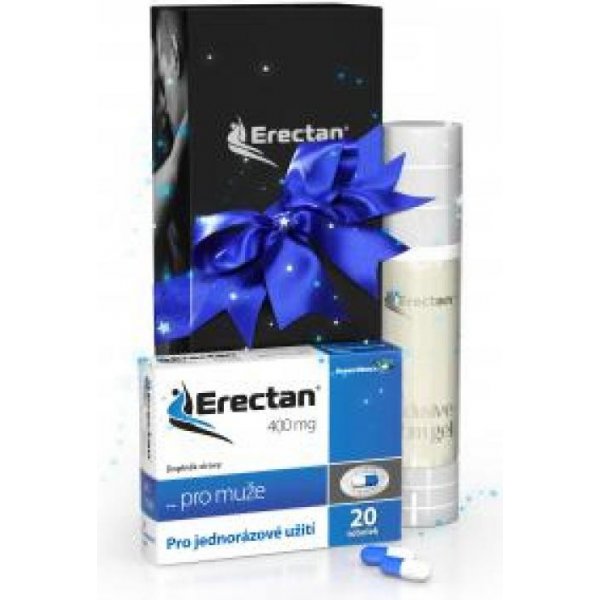 Kosmetická sada Erectan Intim gel 50 ml + Erectan 400 mg 20 tobolek dárková sada