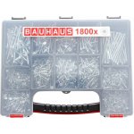 BAUHAUS Sada univerzálních vrutů, 1800 ks, drážka: Torx 22848471 – Hledejceny.cz