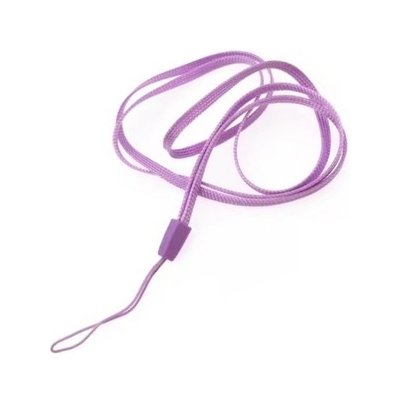 Šňůrka na mobilní telefon 6mm, barva fialová – Zboží Živě