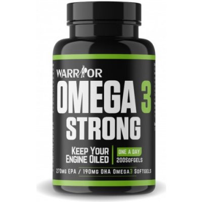 Warrior Omega 3 Strong 330/220 kapsle 200 kapslí