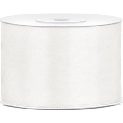 Stuha saténová IVORY, 50 mm x 25 m – Zboží Dáma