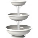 ALDOTRADE Květináč Fontana set 3 ks 50x64 cm Šedý – Hledejceny.cz