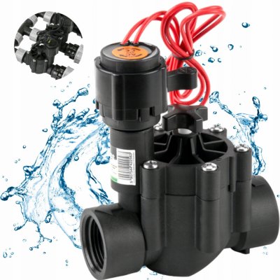 Bradas Elektroventil 24V s regulací průtoku 1" vnitřní závity – Zboží Dáma