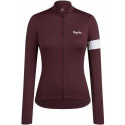 Rapha Women's Core Thermal Long Sleeve - Fudge/White Alyssum