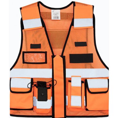 Korntex Sparta Reflexní síťovaná taktická vesta KX145 Signal Orange – Zbozi.Blesk.cz