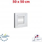 Okna Hned Plastové okno 50x50 cm bílé sklopné – Hledejceny.cz