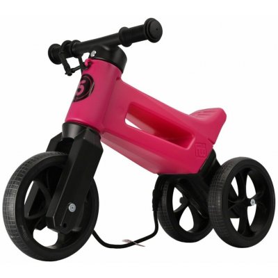 FUNNY WHEELS Rider SuperSport 2v1 tmavě růžové – Zboží Dáma