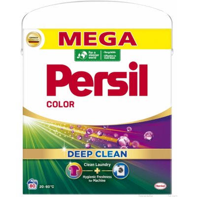 Persil Deep Clean Color prací prášek na barevné prádlo 80 PD – Zboží Mobilmania