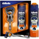 Gillette Fusion ProGlide Flexball holicí strojek + Sensitive gel na holení 170 ml dárková sada