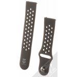 Handodo Tactical 234 Double Silikonový řemínek 22mm Black 2445416 – Zboží Mobilmania