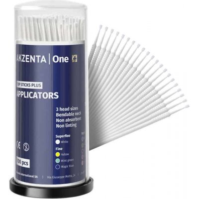 Akzenta Microaplikátory Micro Brush Superfine Ø1 mm – Zboží Dáma