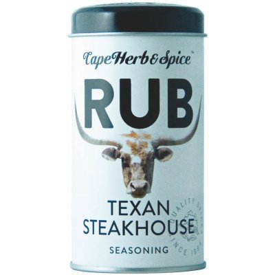 Cape Herb & Spice směs koření Rub Texan Steakhouse 100 g – Hledejceny.cz