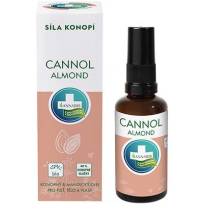 Annabis Cannol Almond konopný olej BIO 50 ml – Hledejceny.cz