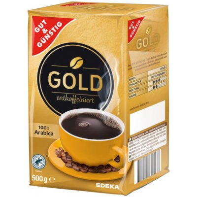 G&G mletá bez kofeinu 100% Arabica 0,5 kg – Hledejceny.cz