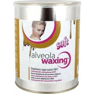 Alveola Waxing Depilatory Sugar Paste Soft jemná depilační pasta s cukrem a medem 1000 g