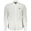 Pánská Košile La Martina košile s dlouhým rukávem bílá