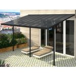 Rojaplast BRUCE J pergola - ŠEDÝ polykarbonát – Sleviste.cz