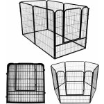 Springos Skladací ohrádka pro psa výběh pro štěnata 158 x 100 cm PA1022 – Zboží Dáma