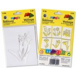 Papírové šablony sada M Květiny – Zboží Dáma