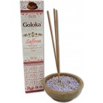 Goloka indické vonné tyčinky Masala Saffron 15 g – Zboží Mobilmania