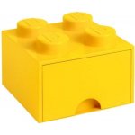 LEGO® Úložný box 250 x 252 x 181 s šuplíkem žlutá – Hledejceny.cz