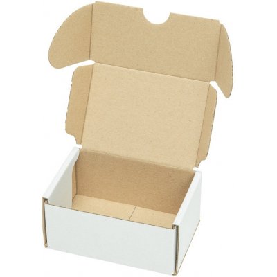 Eobaly.cz minikrabice/krabička 105 x 74 x 52 3VVL bílá - 50 ks – Zboží Živě