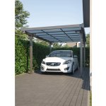 Floraworld přístřešek na auto,plochá střecha 300 x 496 cm – HobbyKompas.cz