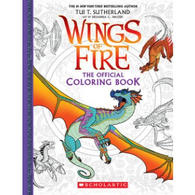Official Wings of Fire Coloring Book – Hledejceny.cz